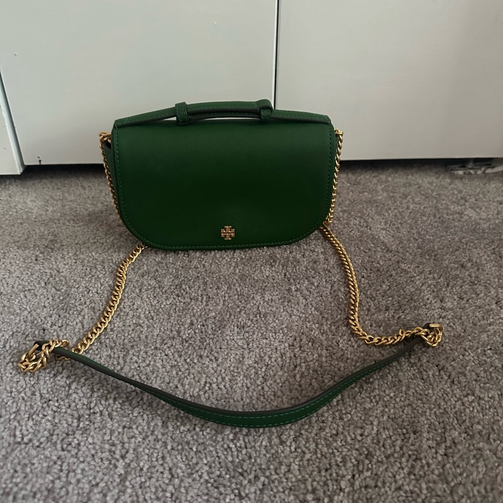 Green Tory Burch Bag
